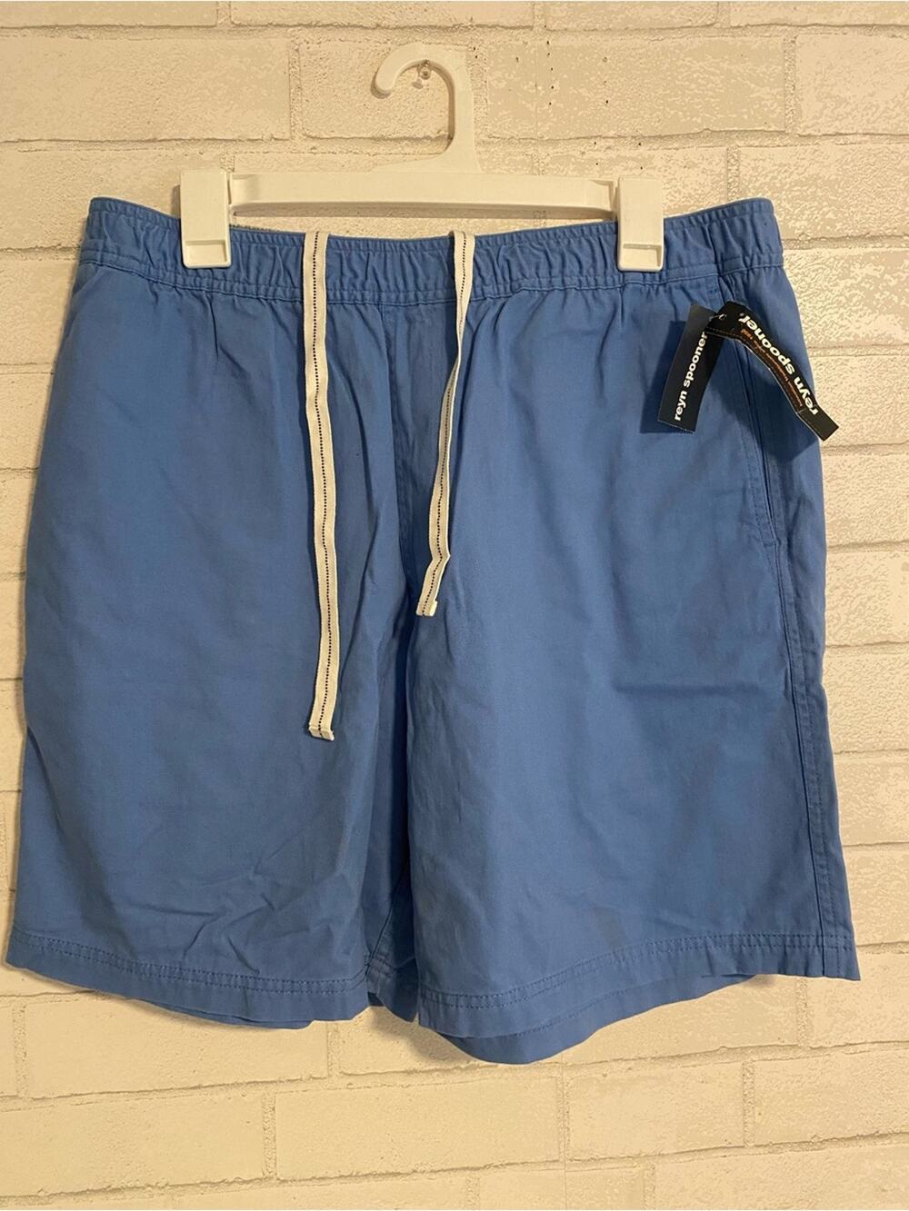 New Reyn Spooner $69 Surf Blue Waimea Short Large